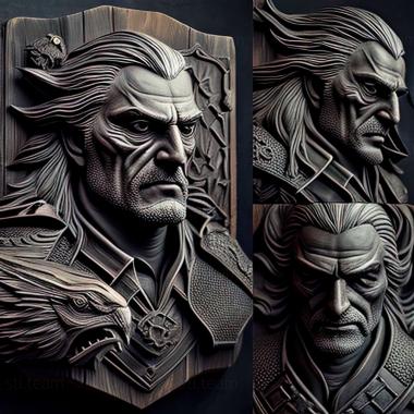3D model The Witcher 2 Assassins of Kings game (STL)